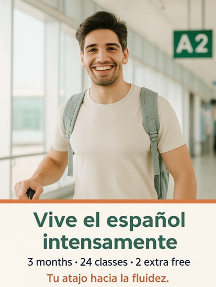 Vive el español intensivamente